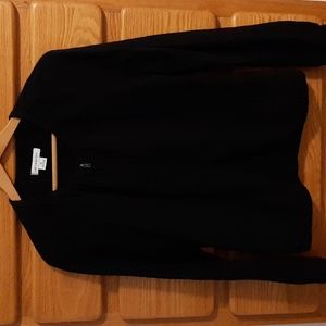 Black cotton jacket unlined